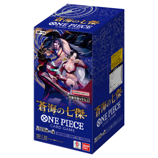 One Piece Card Game: The Azure Sea’s Seven [OP-14] - Booster Box - JAPAN - produkt kolekcjonerski